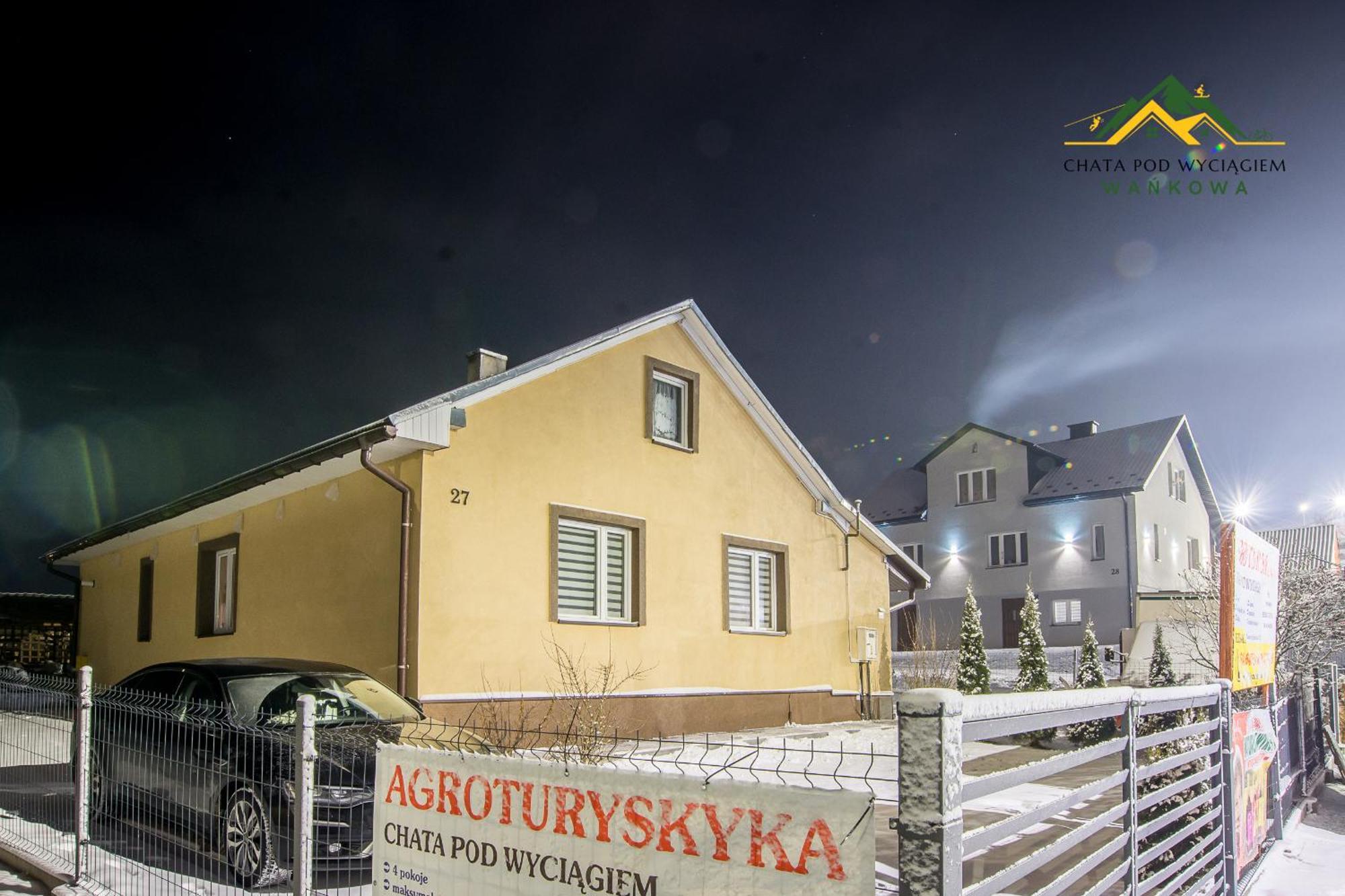 Chata Pod Wyciagiem Wańkowa Buitenkant foto