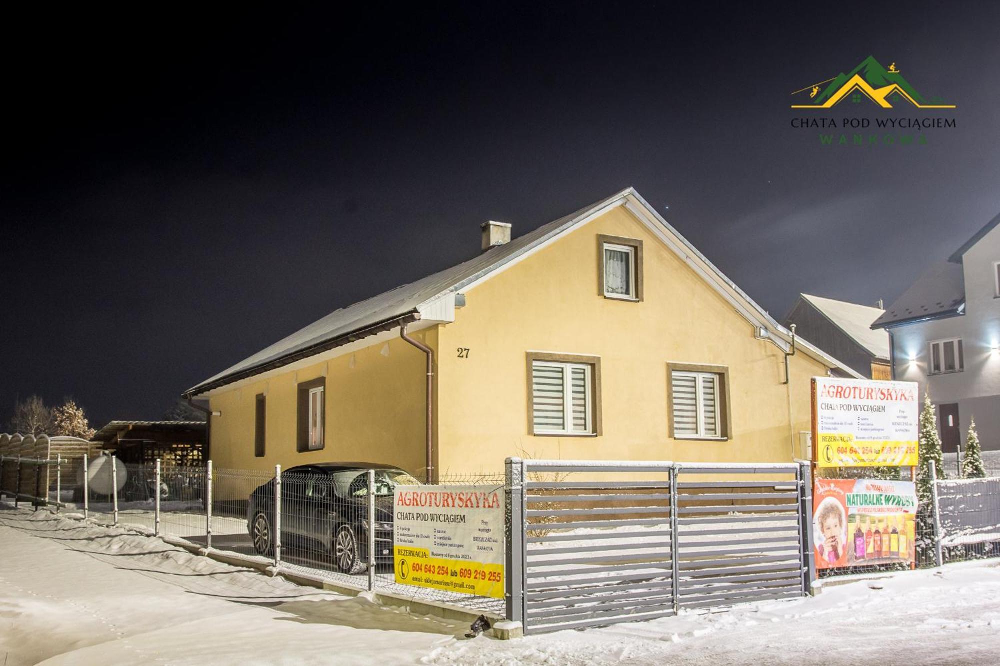 Chata Pod Wyciagiem Wańkowa Buitenkant foto